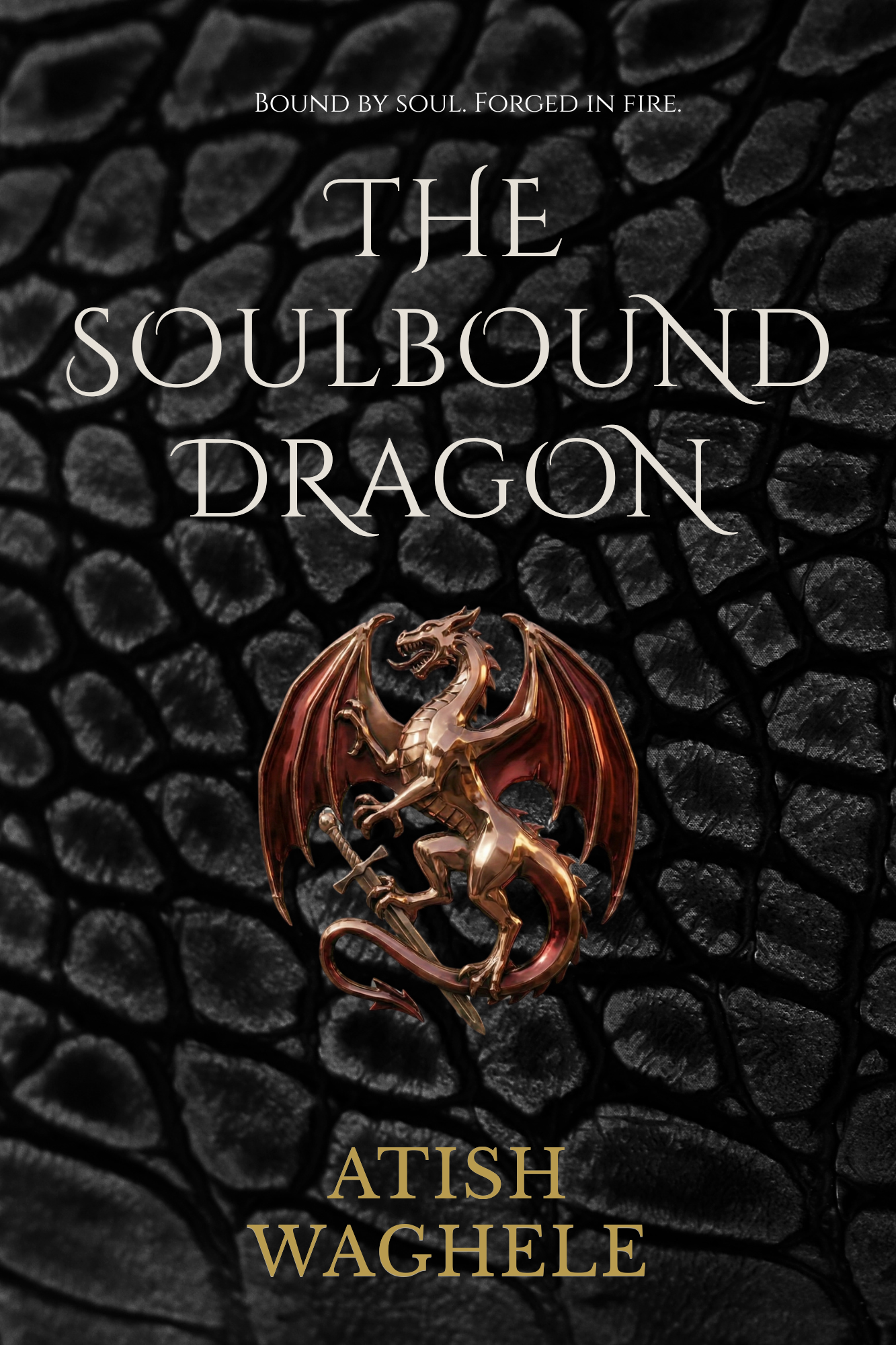 The Soulbound Dragon Epic Fantasy Book Cover